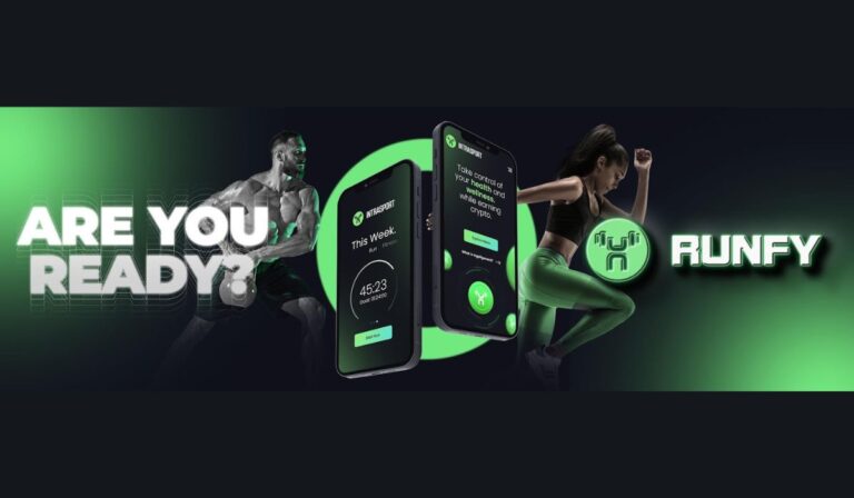 Kickboxing femme sportive, fitness, technologie crypto, application de fitness, crypto fitness, crypto monnaie, crypto, technologie, sport, bien-être.
