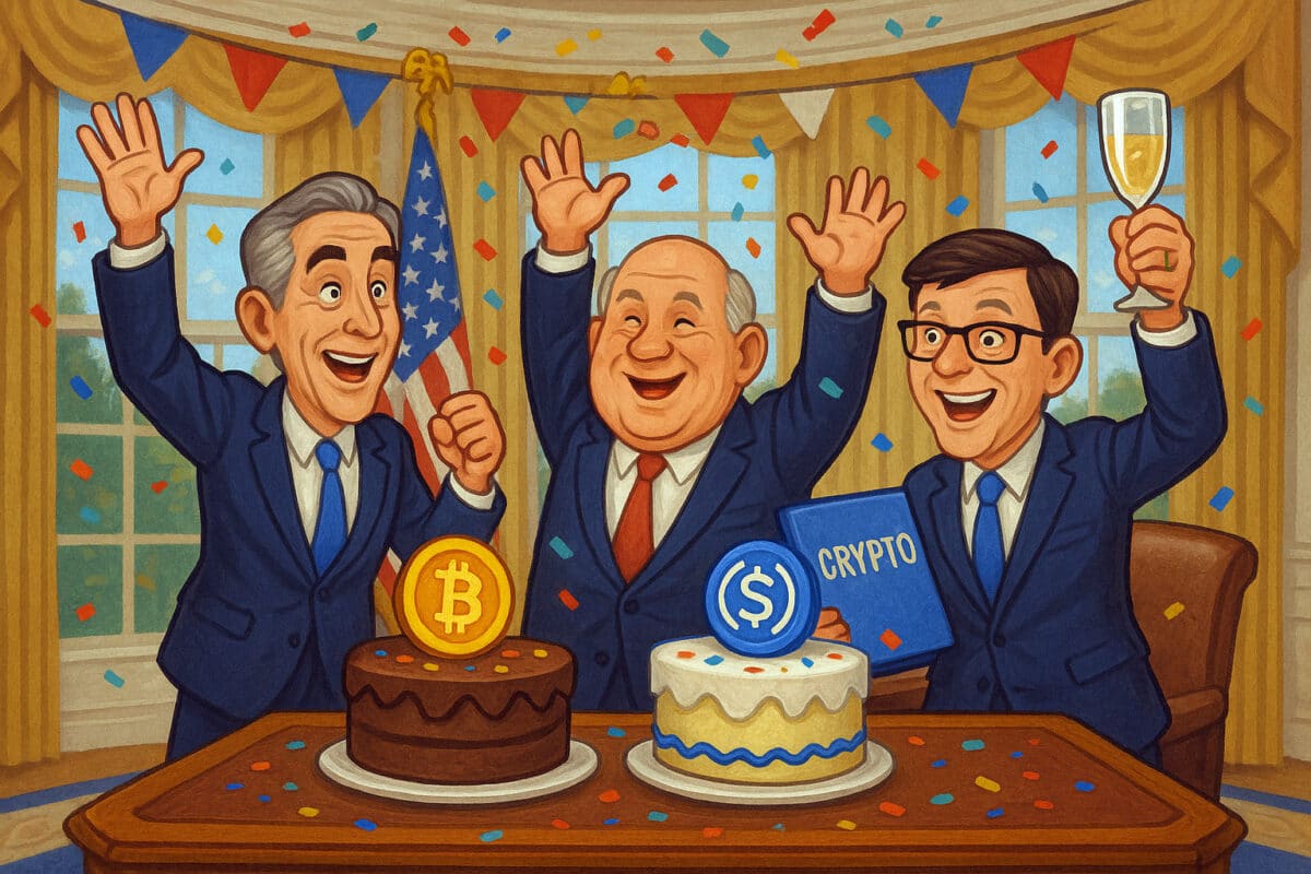 Quand les figures clés du Congrès Américain mettent les cryptomonnaies à l'honneur de façon festive