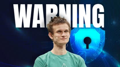Portrait de Vitalik Buterin, co-fondateur d'Ethereum