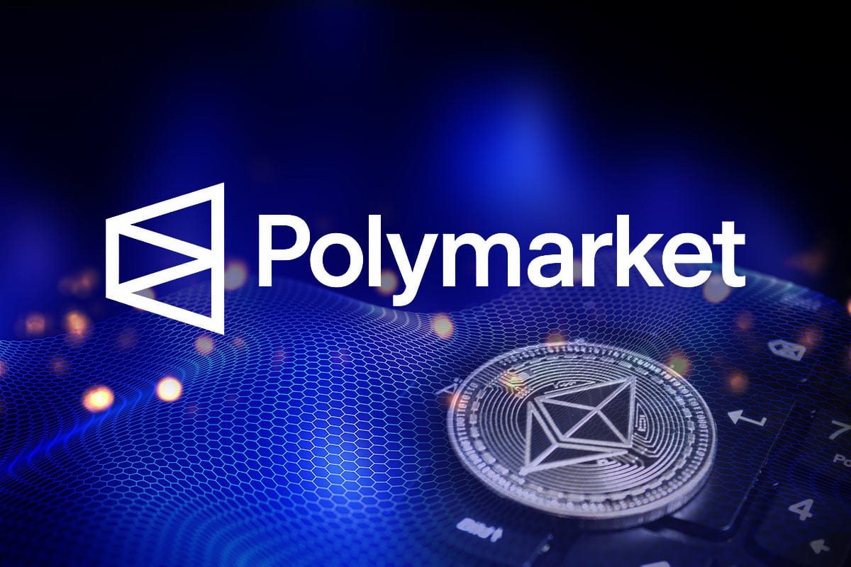 Polymarket plateforme de prédiction basée sur la blockchain Ethereum.